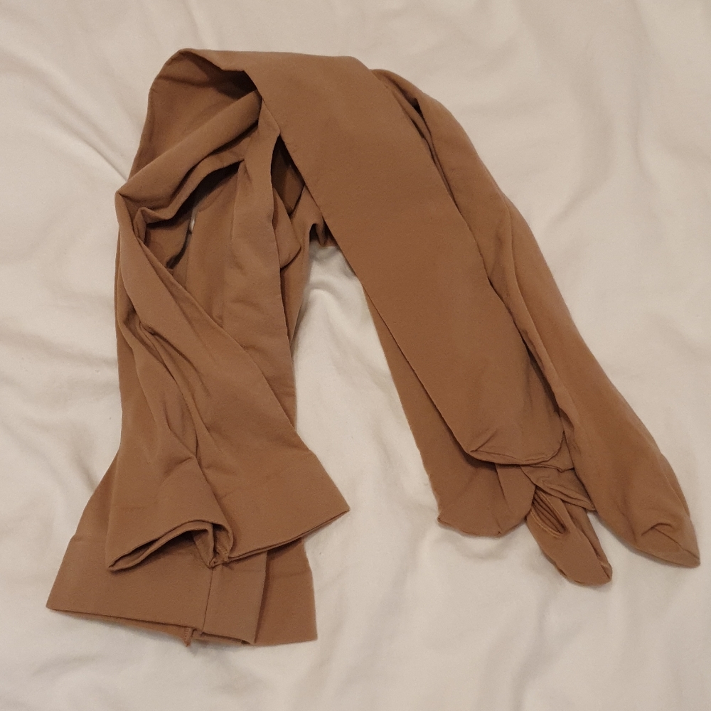 3 PAIRS OF Capezio Nude transition tights